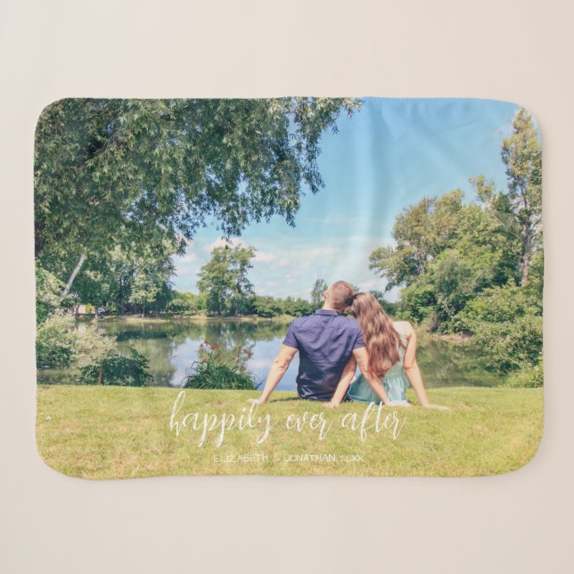 glücklich immer nach ein paar Fotos Sherpadecke (Vorderseite (Horizontal))