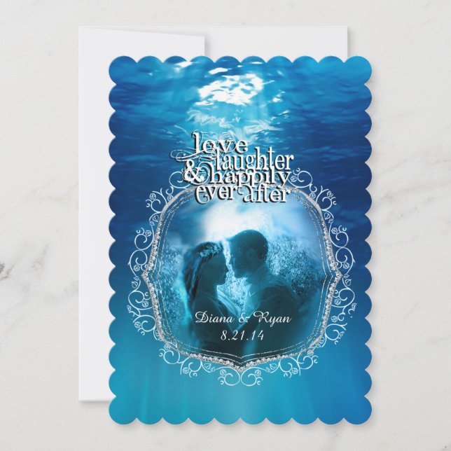 glücklich immer nach Save the Date (Vorderseite)