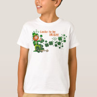 Glücklich Iren-KinderShirt sein