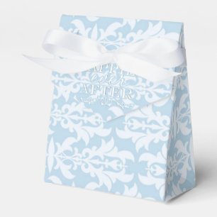 GLÜCKLICH JE NACH DER Blue Wedding Party Gönnerbox Geschenkschachtel