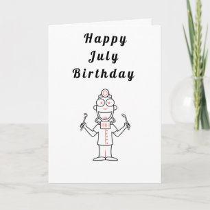 GLÜCKLICH *****JULI***** GEBURTSTAG FÜR **HABM** KARTE