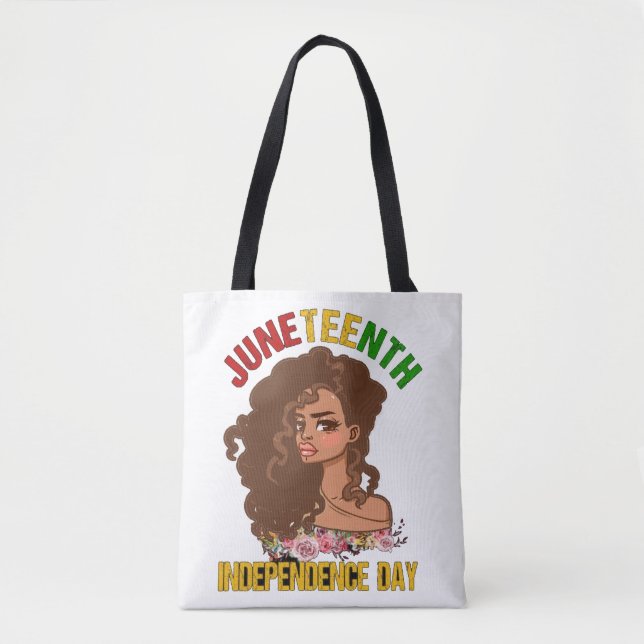 GLÜCKLICH JUNETEENTH 2025 TASCHE (Vorderseite)