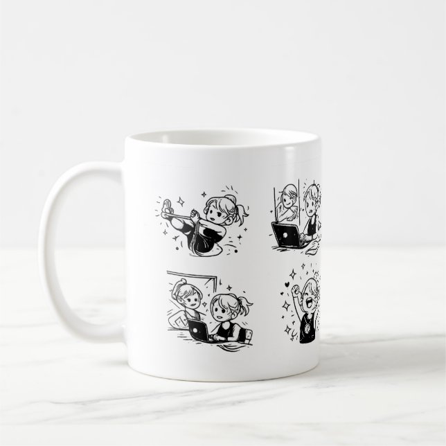 glücklich kaffeetasse (Links)