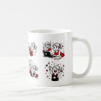 glücklich kaffeetasse