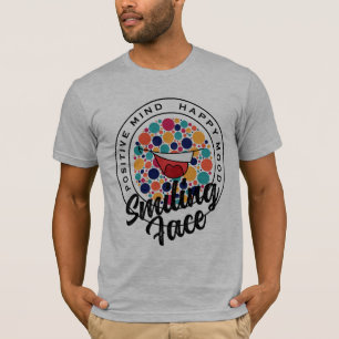 GLÜCKLICH LÄCHELN MOOD. T-Shirt