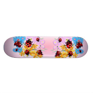 Glücklich-Liebe Marienkäfer-Skateboard Skateboard