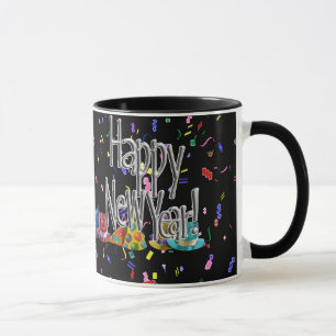 GLÜCKLICH NEUES JAHR! AUSWAHL TASSE