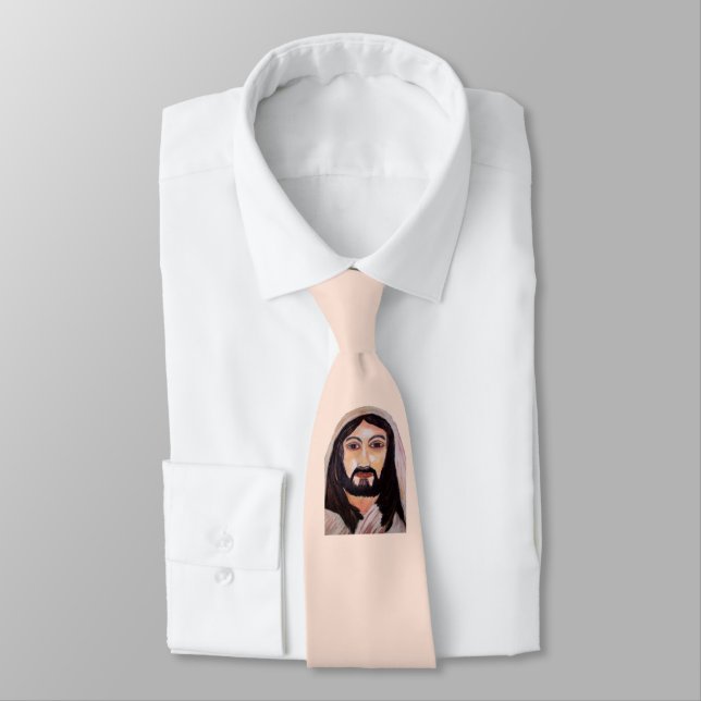 GLÜCKLICH OSTERN, JESUS-Krawatte Krawatte (Gebunden)