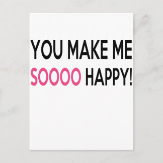 glücklich postkarte