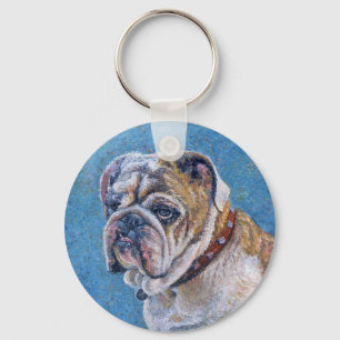 "Glücklich?" Schlüsselanhänger