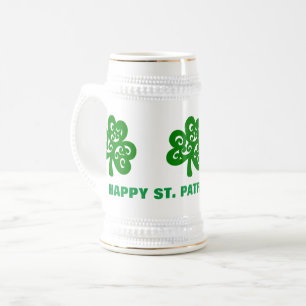 GLÜCKLICH ST. PATRICK'S DAY BIERGLAS