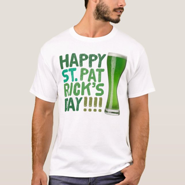 glücklich st. Patrick's Day!!! T-Shirt (Vorderseite)
