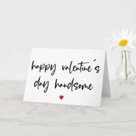 Glücklich Valentinstag schön, für ihn, Valentine Karte