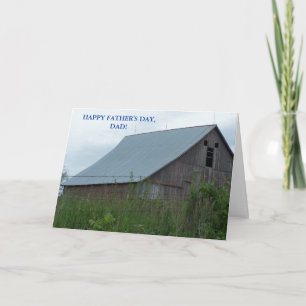 GLÜCKLICH VATER'S DAY, VATER! GOD & LAND KARTE