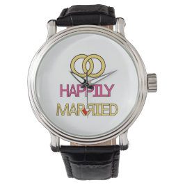 glücklich Verheiratet Armbanduhr