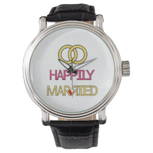 glücklich Verheiratet Armbanduhr