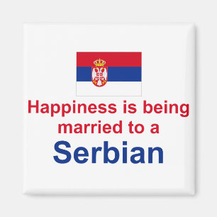 Glücklich verheiratet zu einem Serbian Magnet