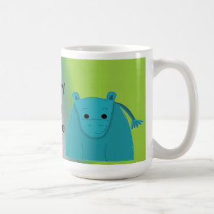 Glücklich wie ein Nilpferd Kaffeetasse