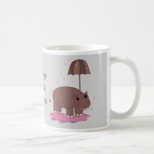 Glücklich wie ein Nilpferd Kaffeetasse