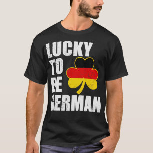 Glücklich zu Deutsch St Patricks Day Irish T-Shirt