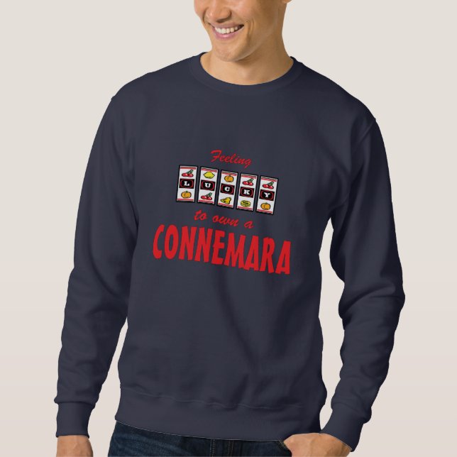 Glücklich zu eigenem ein Connemara Sweatshirt (Vorderseite)