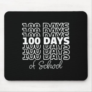 Glückliche 100 Schultage 100. Schultag Unterrichte Mousepad