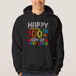 glückliche 100 Tage der dritten Klasse Hoodie