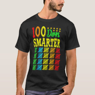 Glückliche 100 Tage klüger 100. Schullehrer T-Shirt