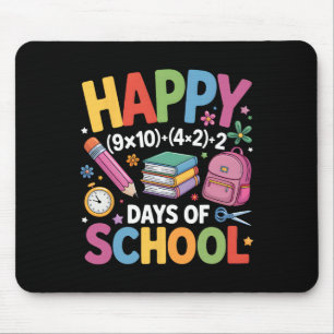 Glückliche 100 Tage Schulmathematik-Gleichung 100. Mousepad