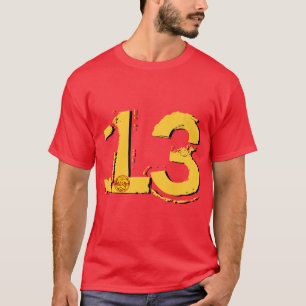 glückliche 13 T-Shirt
