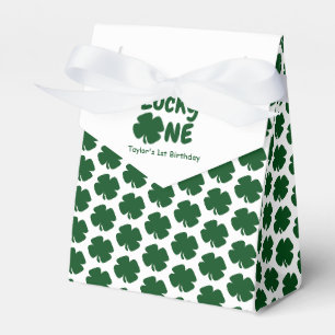 Glückliche 1. Geburtstags-Gefälligkeitsbox Geschenkschachtel