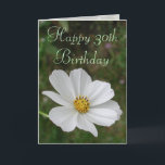 Glückliche 30. Geburtstags-Karte durch Janz Karte<br><div class="desc">Kundenspezifische Gruß-Karten-Entwürfe durch Janz © 2008-2019 Jan. Fitzgerald. Alle Rechte vorbehalten. Grafikdesign,  Grafik und Fotografie bis Januar und Michael Fitzgerald.</div>