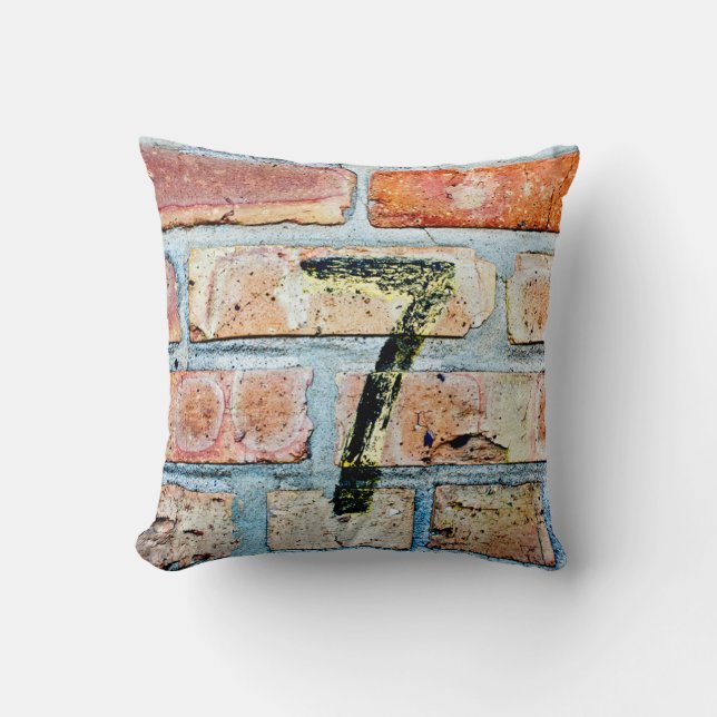 Glückliche 7 kissen (Vorderseite)