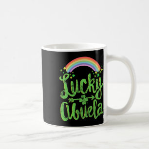 Glückliche Abuela Familie St. Patrick's Day Oma Mu Kaffeetasse