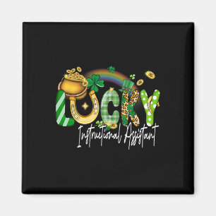 Glückliche Anleitung Sofort St Patricks Day Shamro Magnet