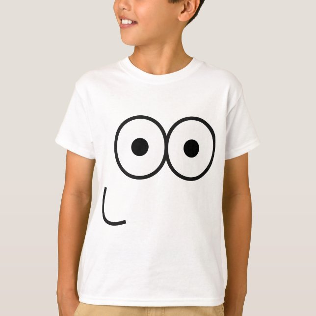 Glückliche Augen und Mund - Kinder T - Shirt (Vorderseite)