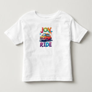 🚘 Glückliche Auto-Vibes für die Kleinen 🎨 Kleinkind T-shirt