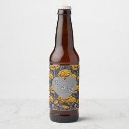 Glückliche benutzerdefinierte Nelken-Fantasie-Hoch Bierflaschenetikett