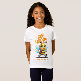 Glückliche Biene Folge deinem Summen T-Shirt