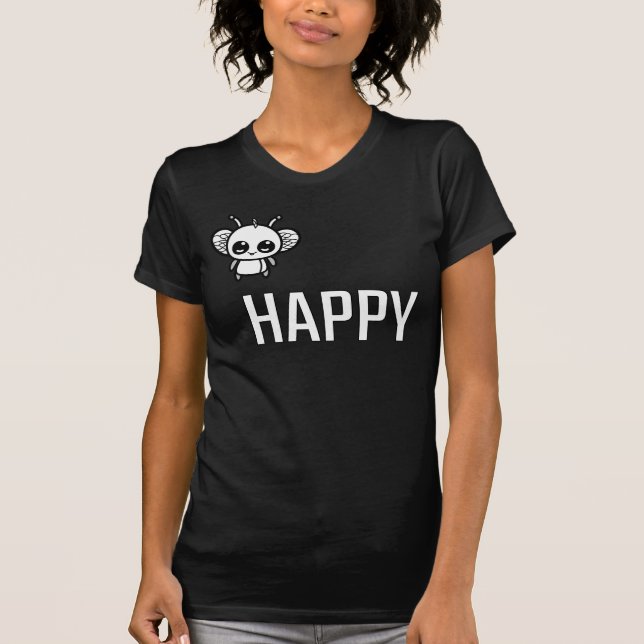 Glückliche Biene :) T-Shirt (Vorderseite)