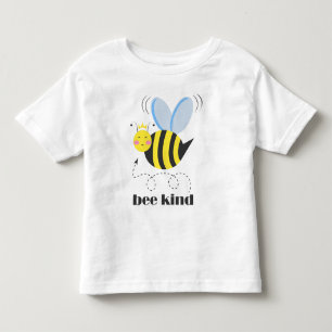 Glückliche Bienenprinzessin mit Krone und Slogan B Kleinkind T-shirt