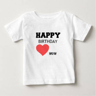 GLÜCKLICHE BIRTHTAGE-MAMA BABY T-SHIRT