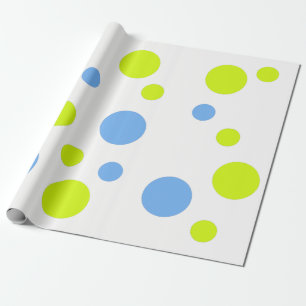 Glückliche Blasen Geschenkpapier