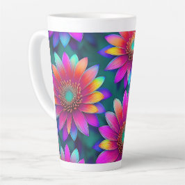 Glückliche Blume Milchtasse