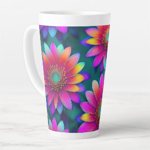 Glückliche Blume Milchtasse