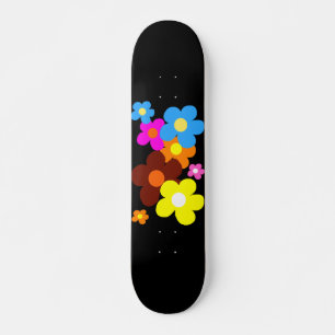 Glückliche Blume Skateboard