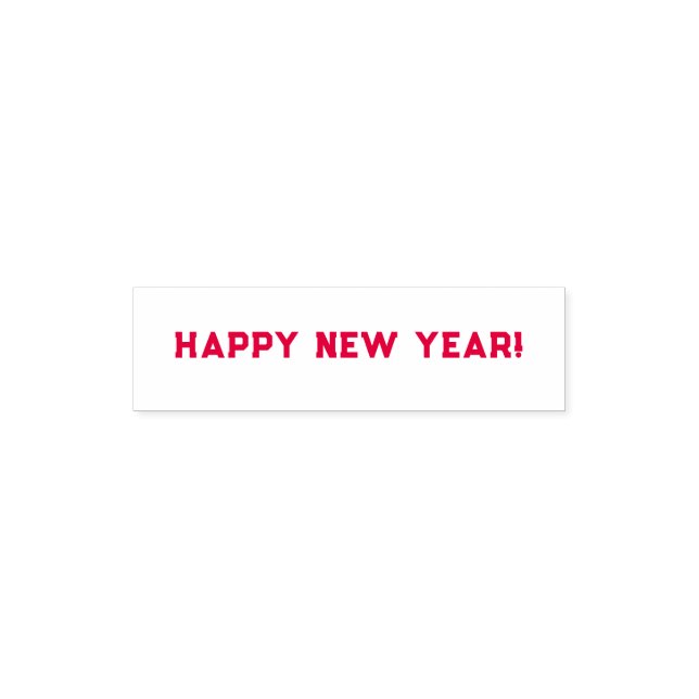 Glückliche Briefmarke des Neujahrs Permastempel (Design)