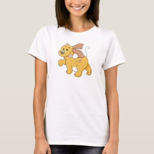 Glückliche Brown-Hundet-shirts und -geschenke T-Shirt