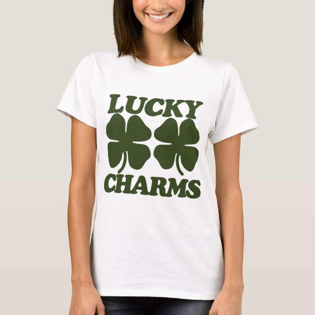 Glückliche Charms T-Shirt (Vorderseite)