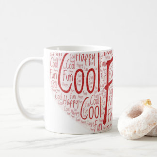 Glückliche Coole Lustige Kaffeetasse